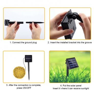 LED圣诞灯 - HCP163  太阳能灯珠灯串